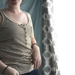 Striped J. Crew Tank